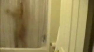 jessica biel in the shower