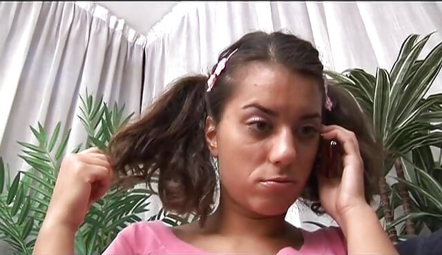 Stepdaddy takes care of his young and slutty stepdaughter