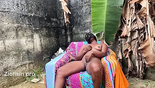 Afrikanischer Outdoor-heißer Fick Bei Heißem Wetter