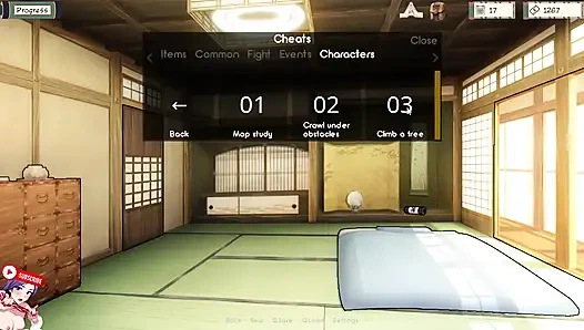 Anal exercise with Anko from Naruto. Kunoichi sex training. The 3 tests and final challenge