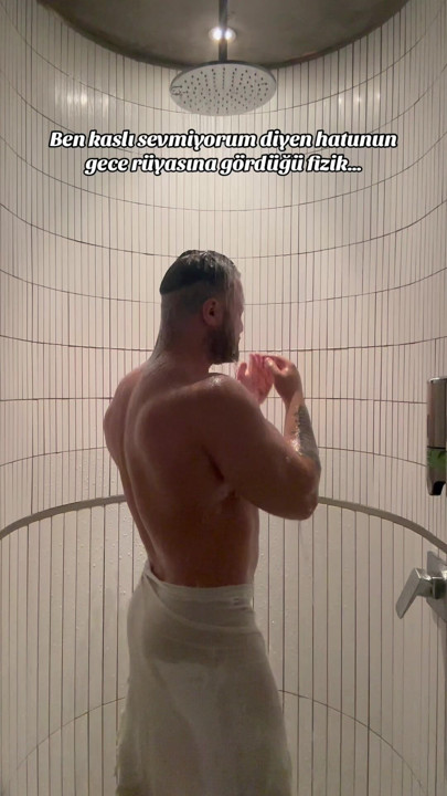 I had a shower