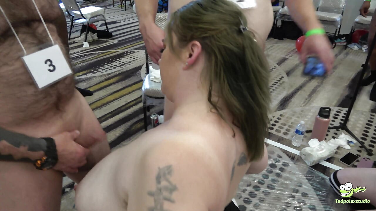 Laci Foxx Fluffs at Rebel Rhyder's Epic Gangbang