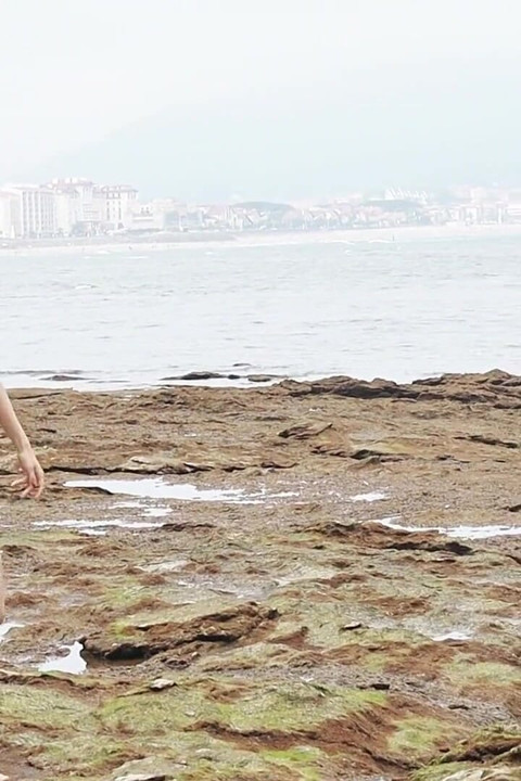 Golden Shower on Nudist Beach