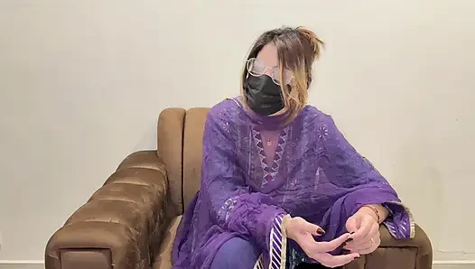 Horny Mature StepAunt catches Her StepNephew masturbating For Her