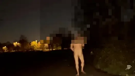 Naked in road pt4 twerking and jerking