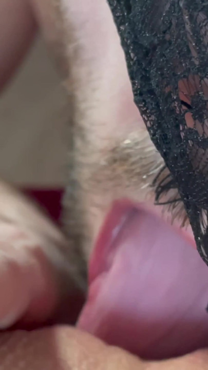 Amatör çiftle yakın çekim samimiyet - oral odak sahnesi | Klip 1