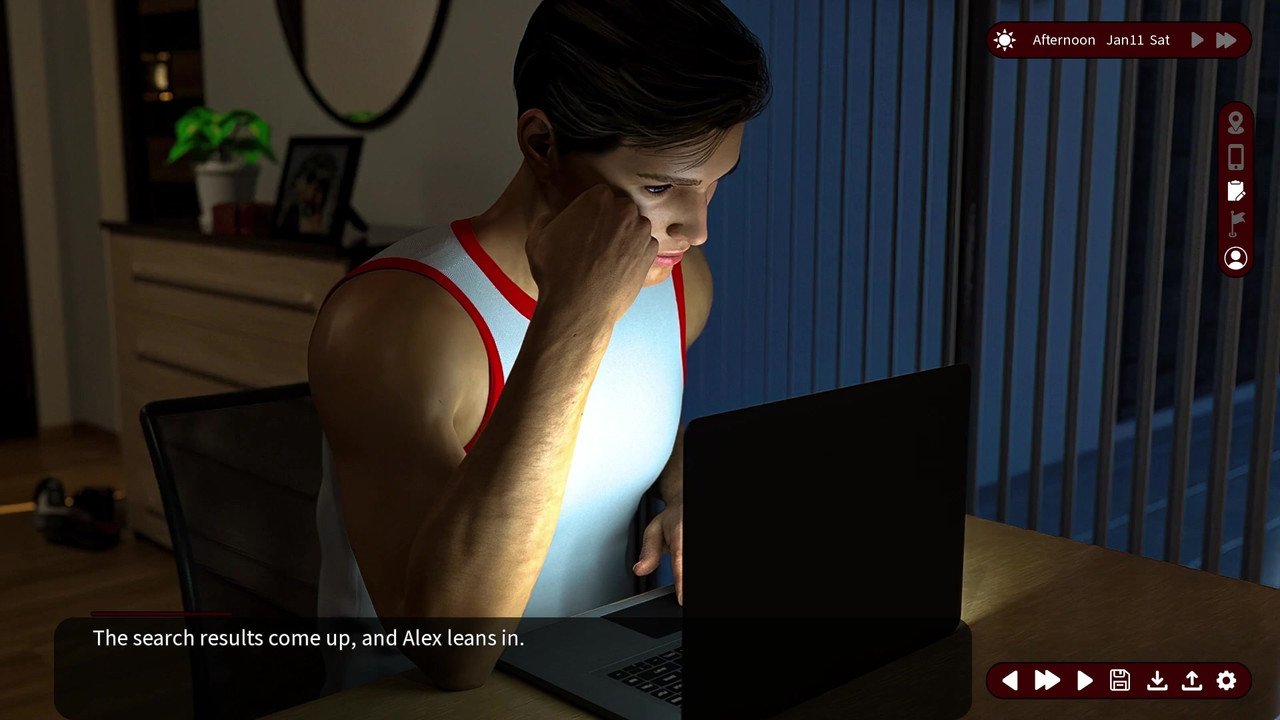 欲望的耳语 - v0.2 - 亚历克斯和莎拉一起淋浴并后入了她 - 演示