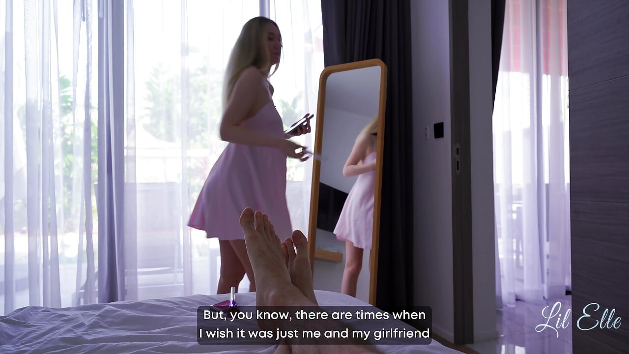 Sapıkça am sürtünmesi sırasında üvey kardeşe kazara creampie yaptım - Lil Elle
