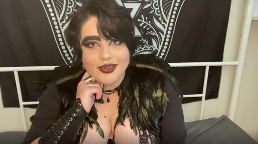 Jeu de rôle en POV, BBW vampire vous oblige à manger une grosse chatte avant de vous mordre