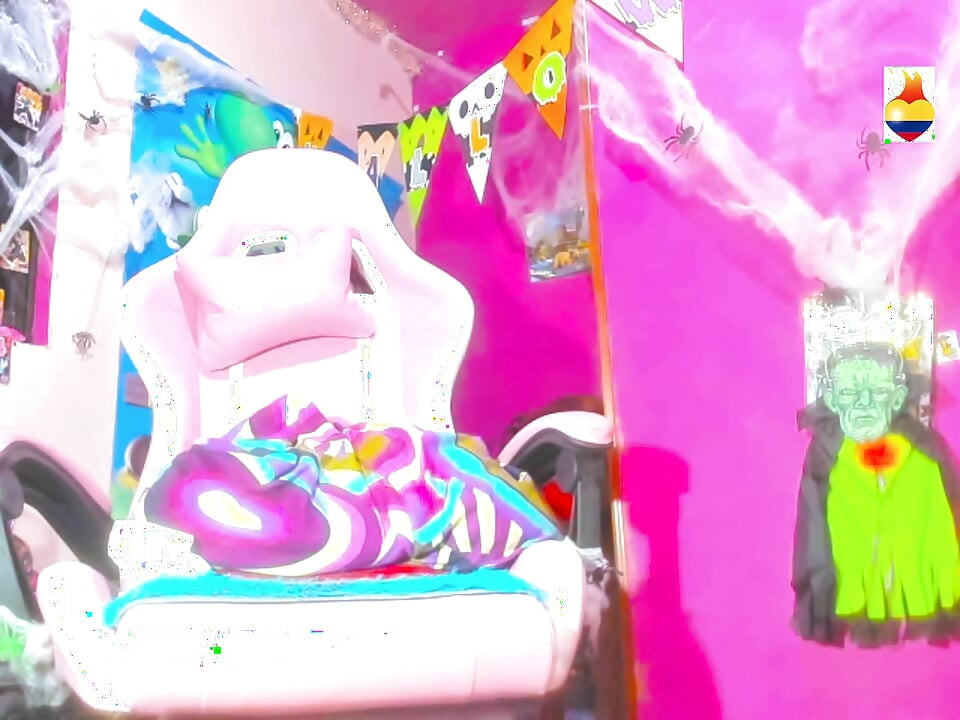 Sexy Cautive Miss Crazy Times in Halloween Blue Tongue Nd Tutifrutylove Make My Body Happy Dadd