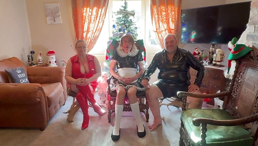 Jane at Christmas