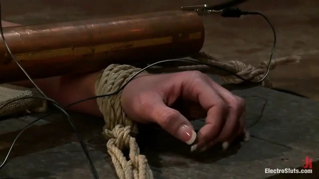 Big Tittied Sub Whore Phoenix Can't Get Enough Electrosex Punishment!
