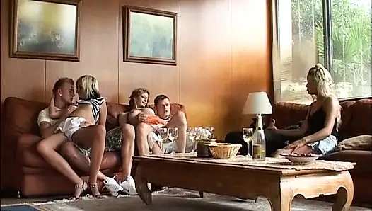 The Luxury Clique with Wild Outdoor Sex