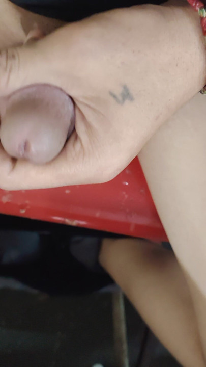 Stroking at storeroom