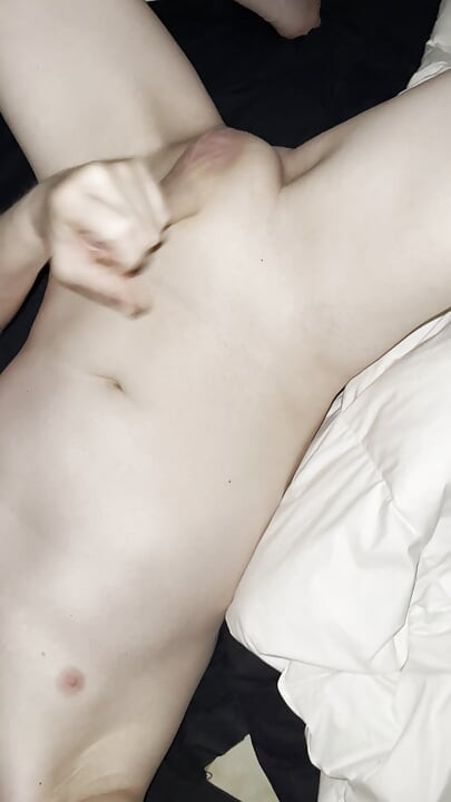morning jerk off, close to cumming