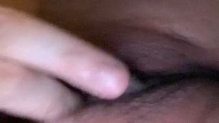 Squirting finger fuck