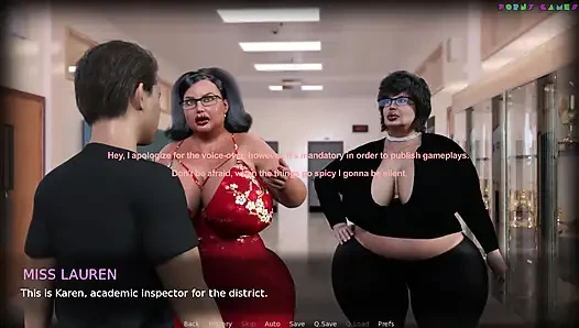 Plus Size Taboo by Chaixas -new BBW on Campus, Threesome at Home 9