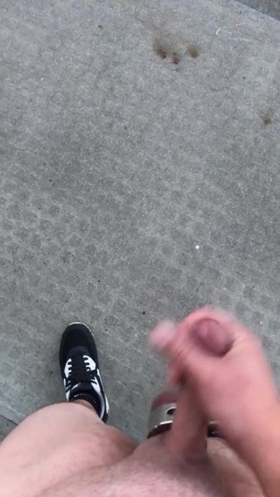Jerking in public
