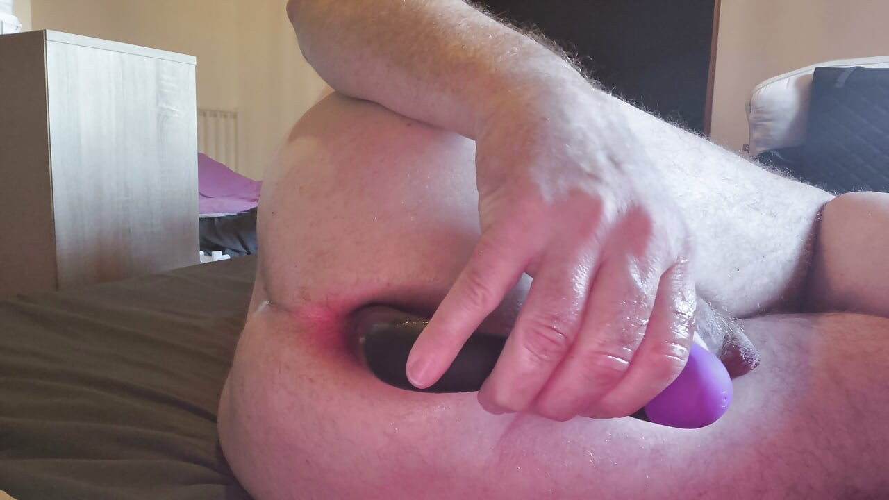 Grandpa needs to milk himself for the prostate which is why he uses his prostate massager