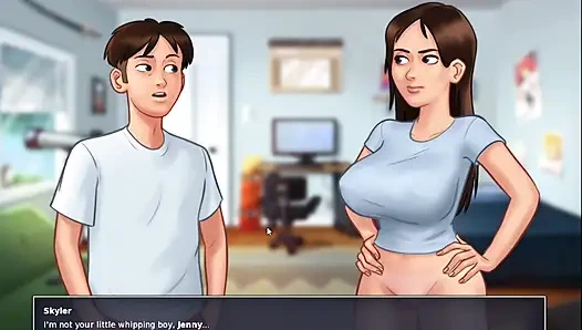 Skyler ngentot ibu tiri sambil mandi pagi-pagi