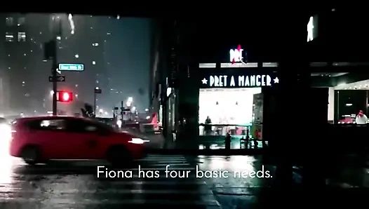 Fa fiona dientot habis-habisan sama besar pria kulit hitam di malam hari dan hujan