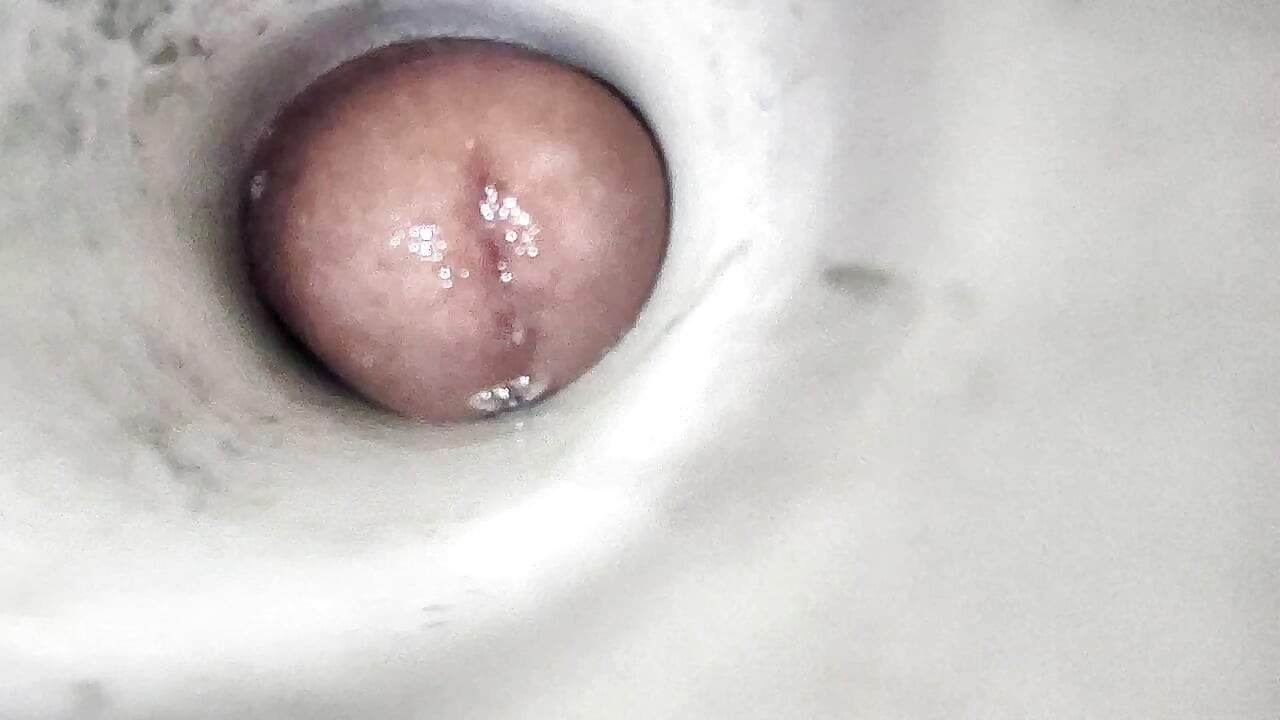 CAMERA INSIDE THE VAGINAL PIPE: A LOT OF EJACULATION IN THE VAGINAL PIPE! ASMR BEST 4K YOUNG MAN SPERM SQUIRT