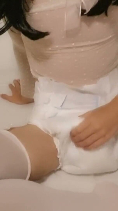 Cum With Me Faggot , Diaper Sissy JOI | Clip 2