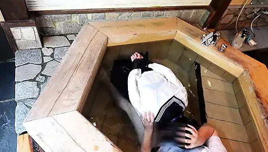 Dripping Uniform, Restrained in a Bathtub, off-campus Lesson