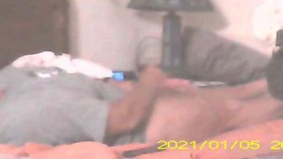 Wife masturbating alone to orgasm