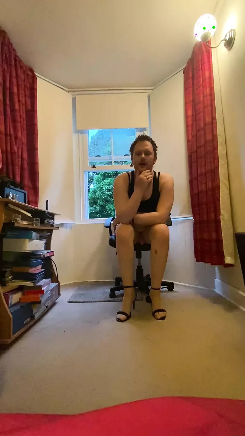 Ava Maxwell JOI in tan stockings long version