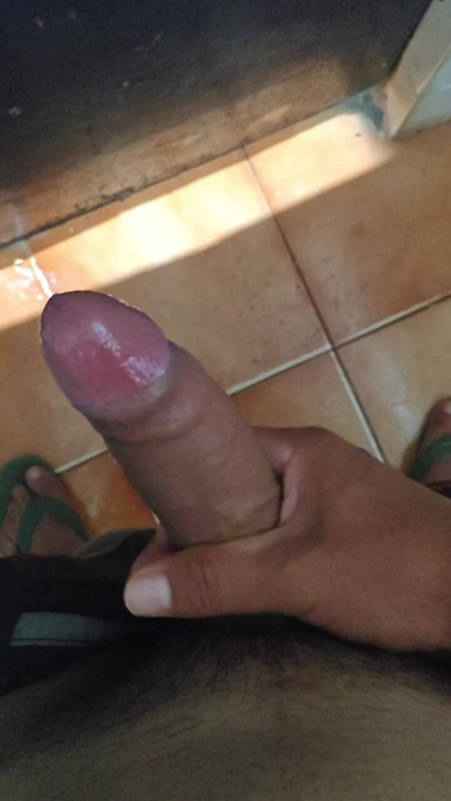 Trying to calm my dick