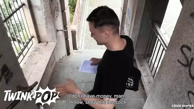 Twinks Want A Free Ride And Extra Money And The Only Way He Can Have It Is To Suck A Dick - TWINKPOP