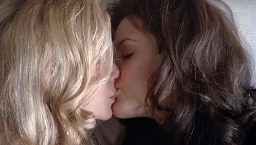 Angelina Jolie Lesbian Kiss Scene on ScandalPlanetCom