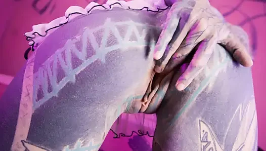 Seks anal intens sampai lubang pantat dan mukanya menganga lebar