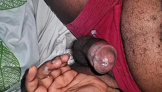 When a guy from kinshasa masturbates and fucks the neighbor's wife