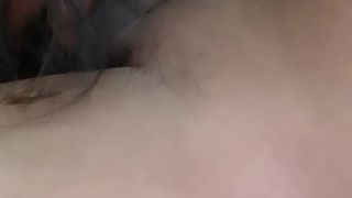 Passionate blow job with deep throat sucking