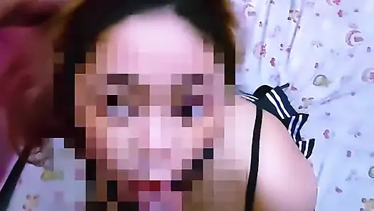 Только что получил хороший минет от жены соседа