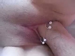 fisting pierced pussy