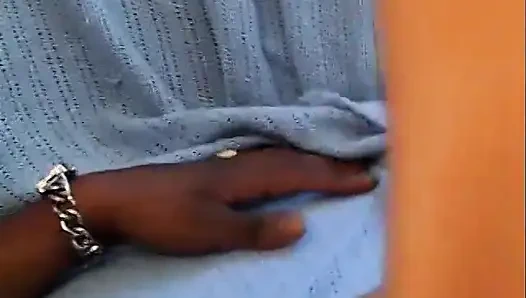 Black stud launches his long and wide cock in tight pussy