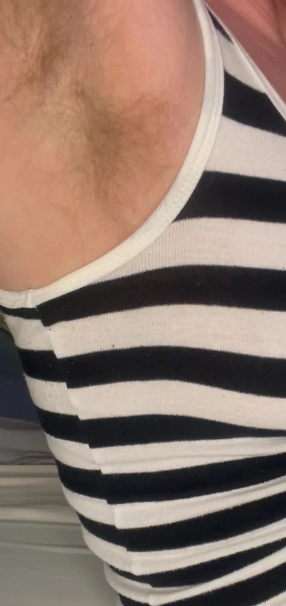 Cspot showing off armpit hair