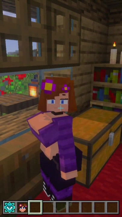 FapRock - Jenny Mod หมอยดกเตียง Minecraft - Jenny อยู่ที่นี่แล้ว! ในชุดนอนและมีนางแบบที่น่าสนใจและหัวนมสวย ๆ... | คลิป 1