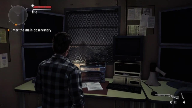 Alan Wake's Arm flipping out.