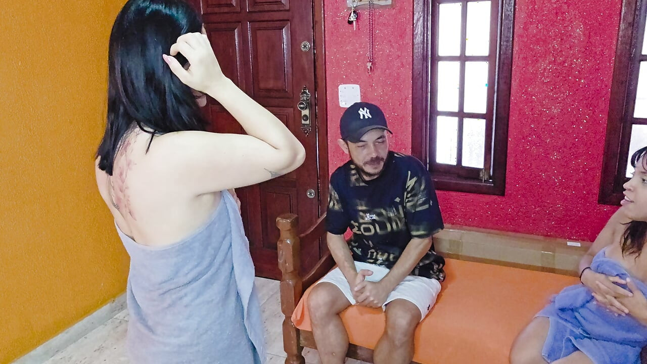 The Delivery Guy Arrives and We Can't Resist Having Sex with Him
