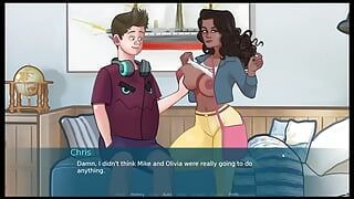 Sexnote - 所有性爱场景禁忌成人动漫游戏色情游戏第16集精神病学家正在用性作为治疗她的病人！