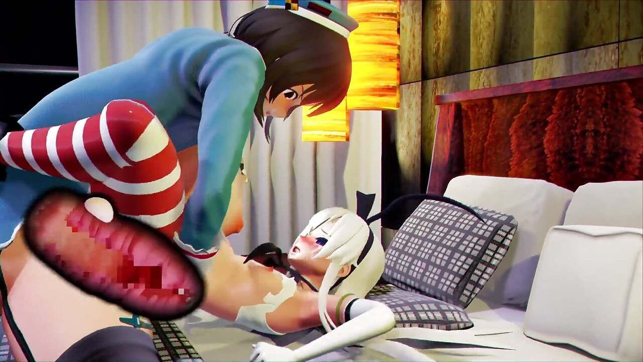 Kancolle Cosplay Crossdresser Obrnuti Analni Seks (RTG)