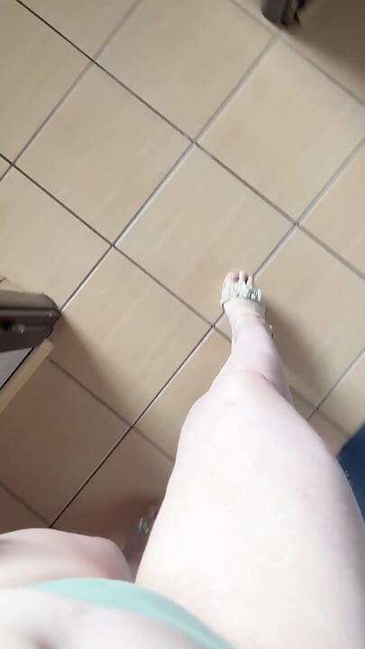 POV: Walking in Heels in the Apartment