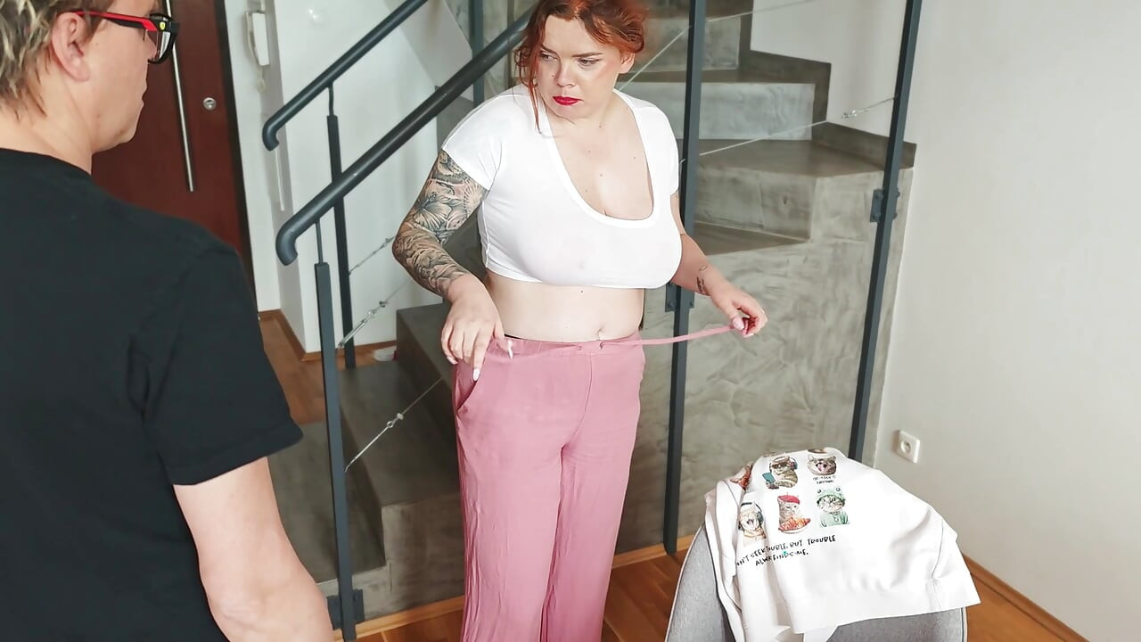Two Guys Fuck a Cleaning Lady Using Vibrators and Make Her Take Their Cocks in Her Mouth.