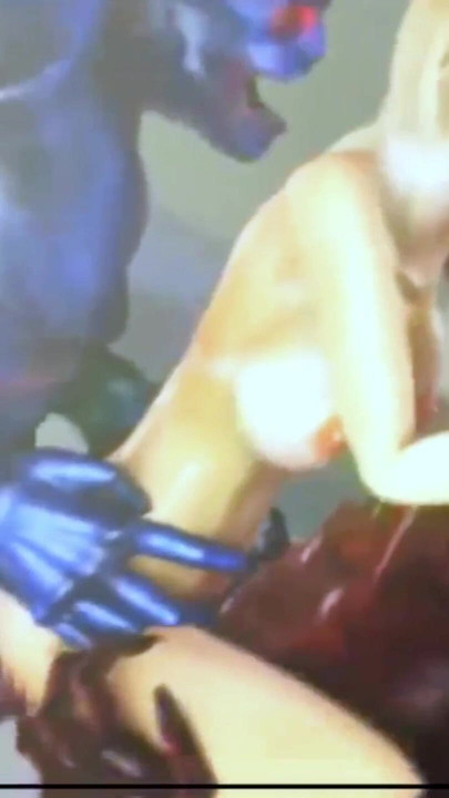Must-see moment from "Threesome with two big cock monster - Hentai 3D 56"
