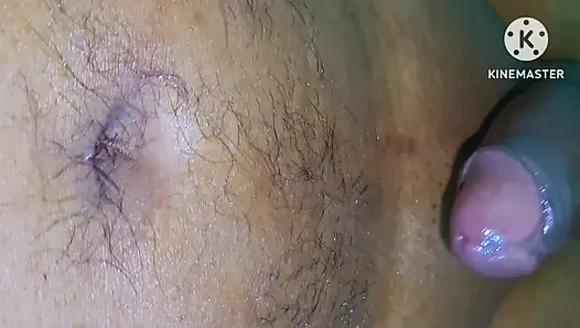 Horny 18+ maid girl gave  hot oil malish to her boyfriend