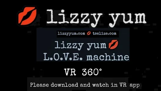 lizzy yum VR - MOVKING sex machine (levitate)